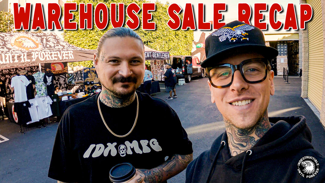 Our first ever warehouse sale in California!