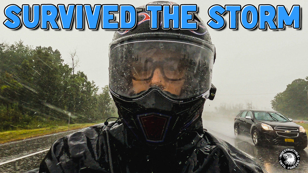 Harley-Davidson Rain Riding | East Coast Trip Part 1 | Toronto to Worcester, MA