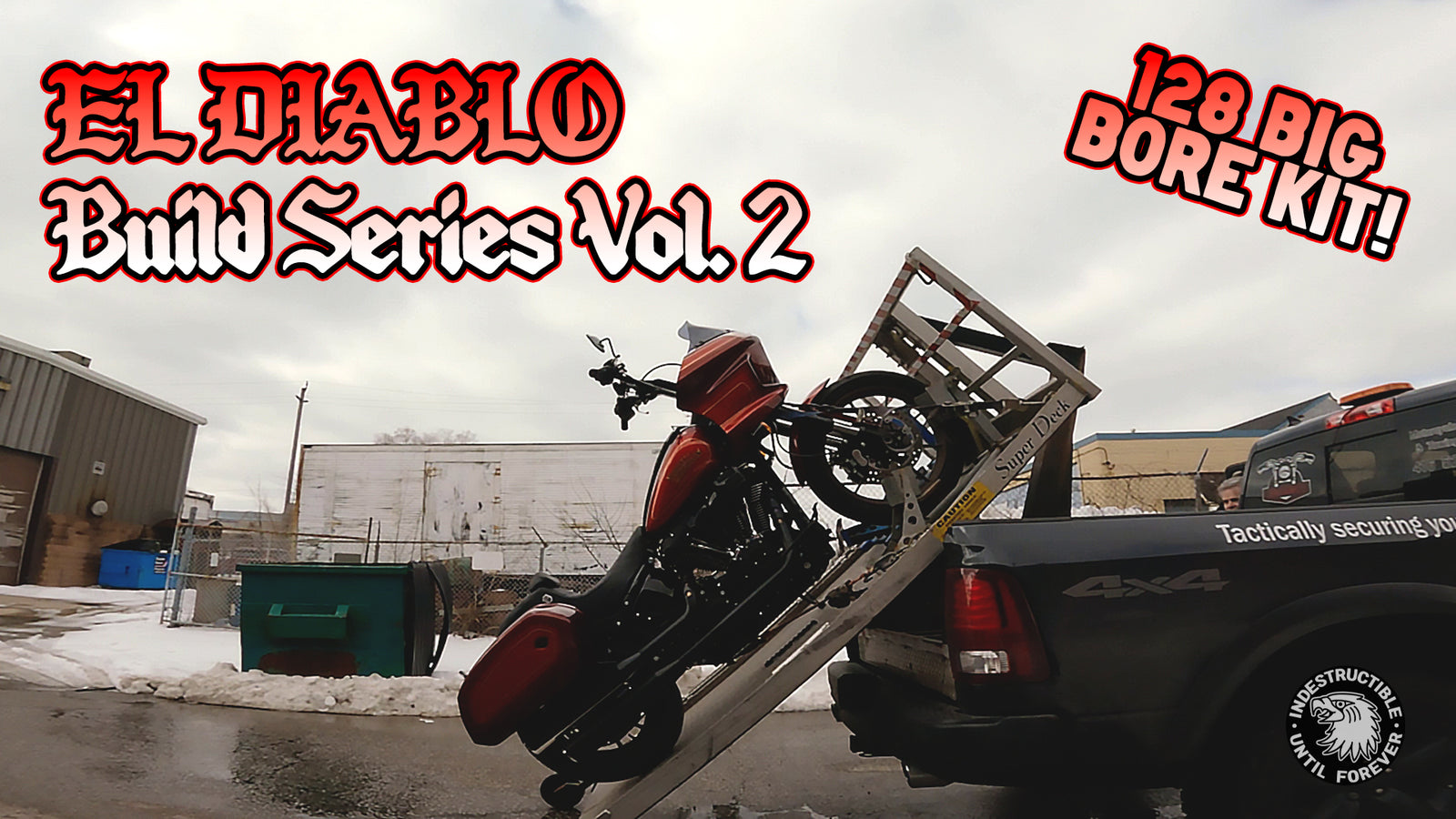 Harley Davidson El Diablo Is getting a 128 BIG BORE KIT