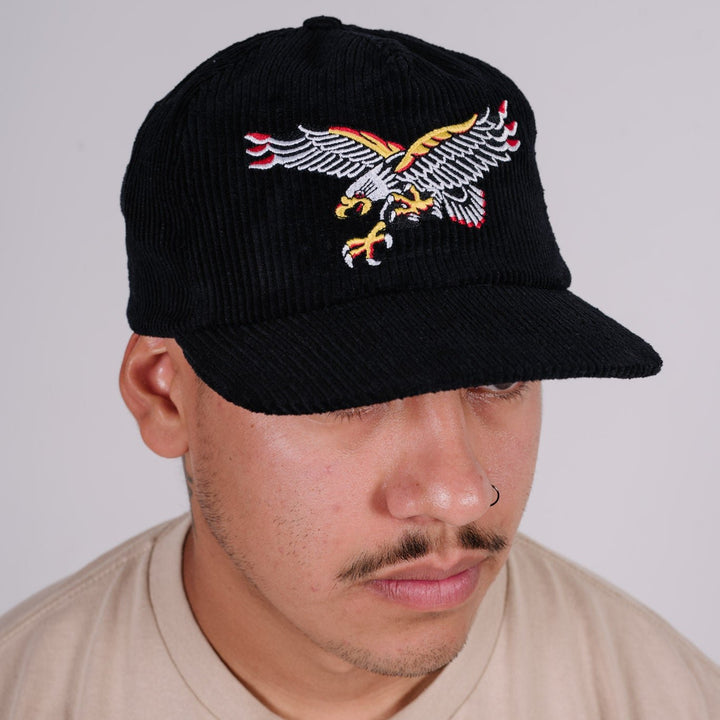 Corduroy Eagle Snapback - Indestructible MFG