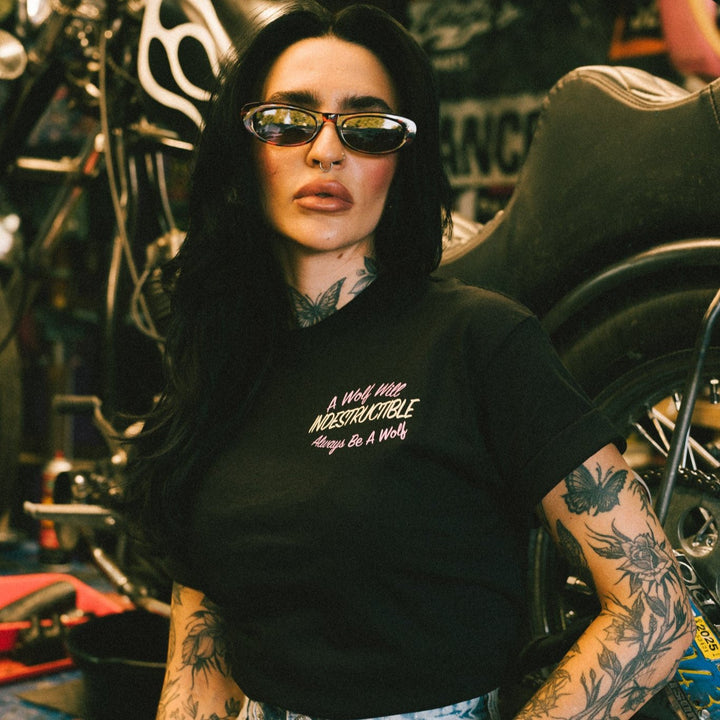 Always Be A Wolf Tee - Indestructible MFG