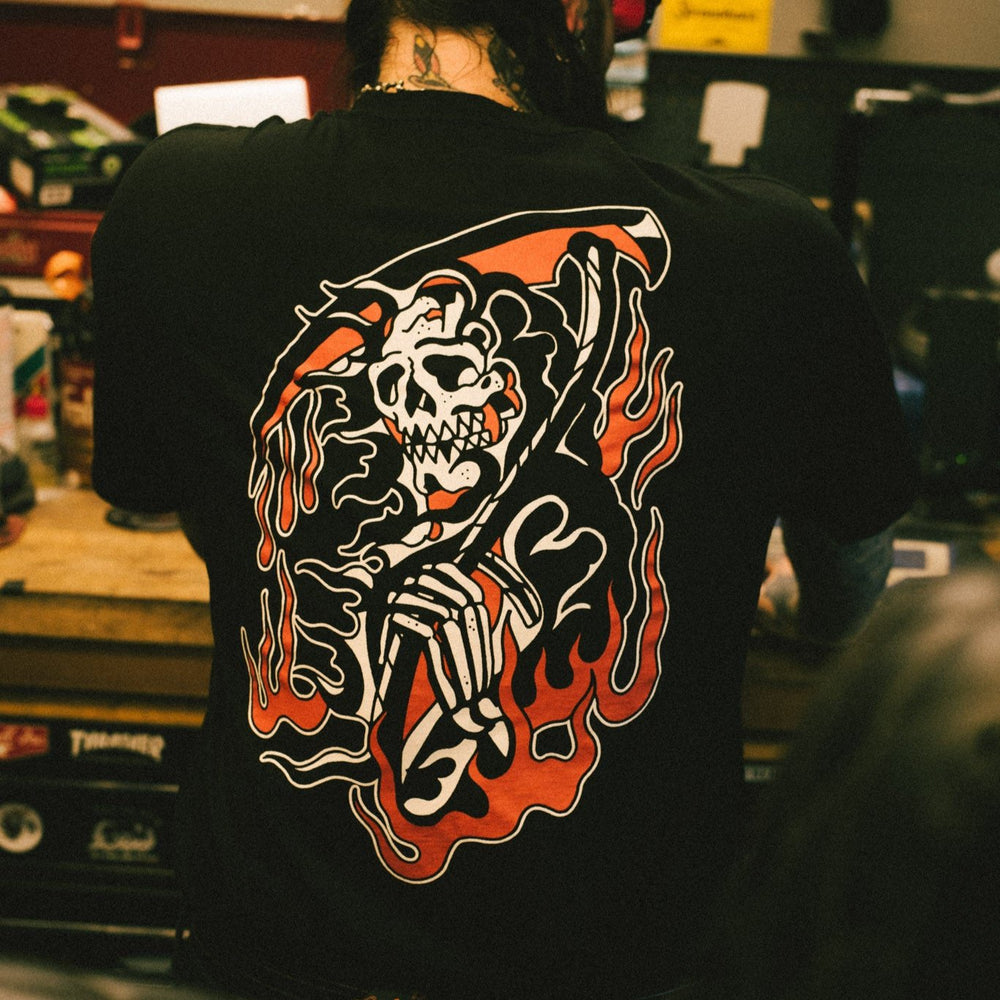 In Flames Tee - Indestructible MFG