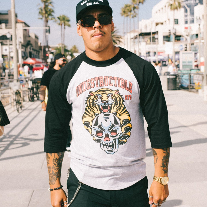 Team Tiger Raglan Tee - Indestructible MFG