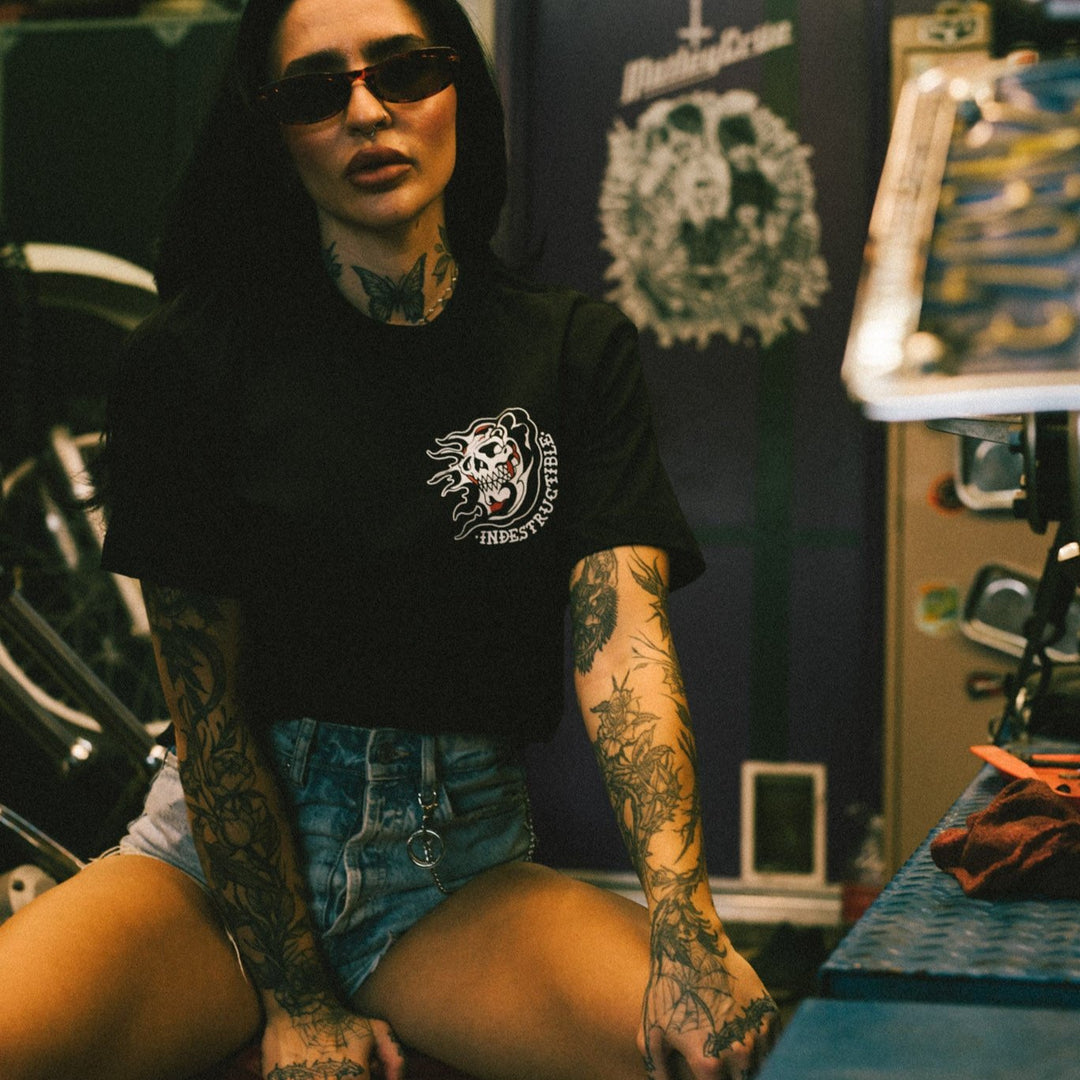 In Flames Tee - Indestructible MFG