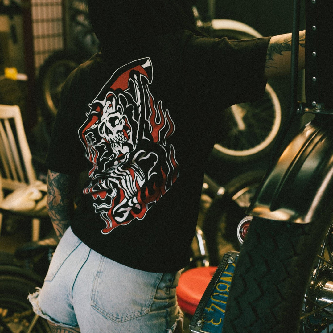 In Flames Tee - Indestructible MFG