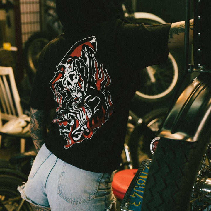 In Flames Tee - Indestructible MFG