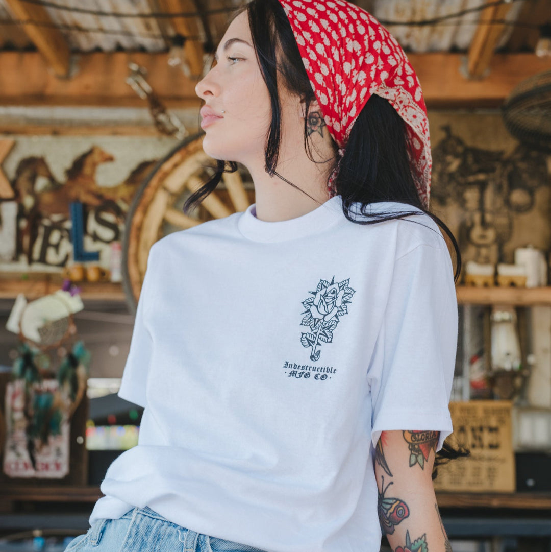 Scorpion Rose Tee - Indestructible MFG