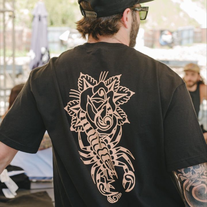 Scorpion Rose Tee - Indestructible MFG