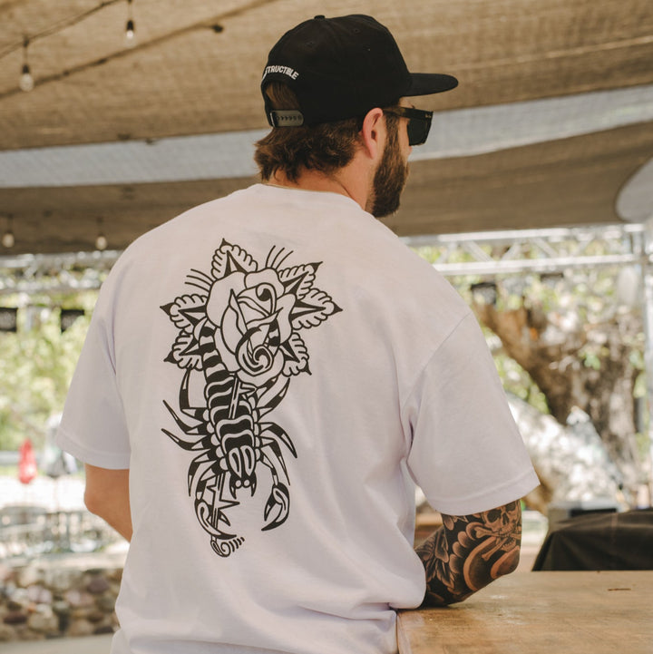 Scorpion Rose Tee - Indestructible MFG