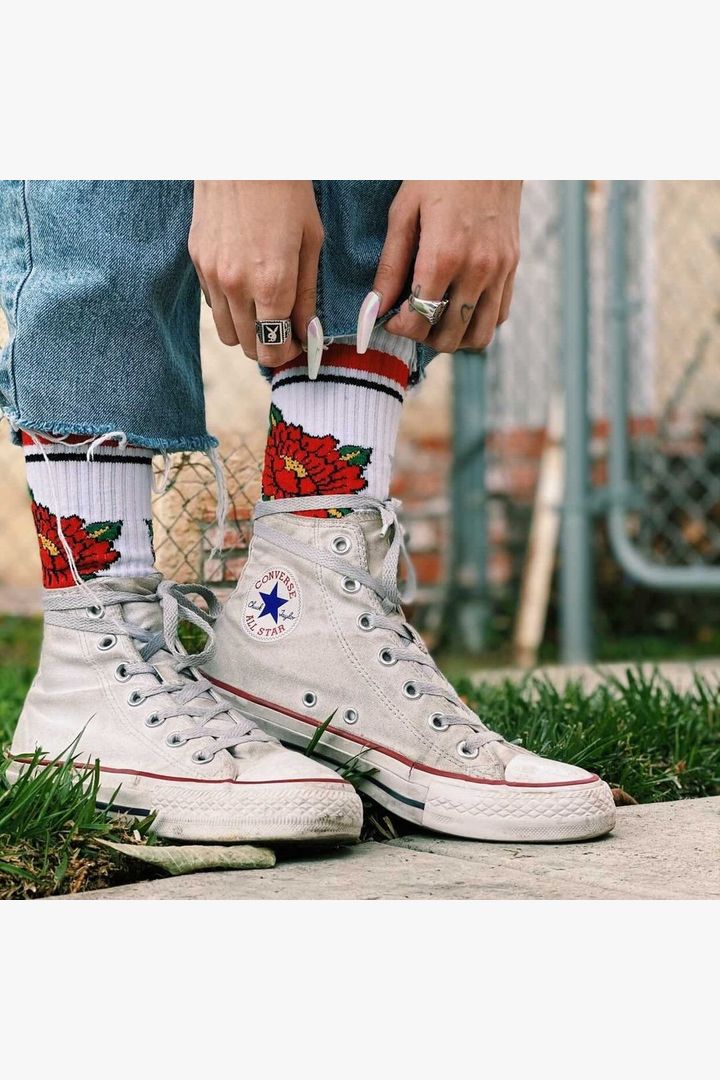 Peony Socks - Indestructible MFG
