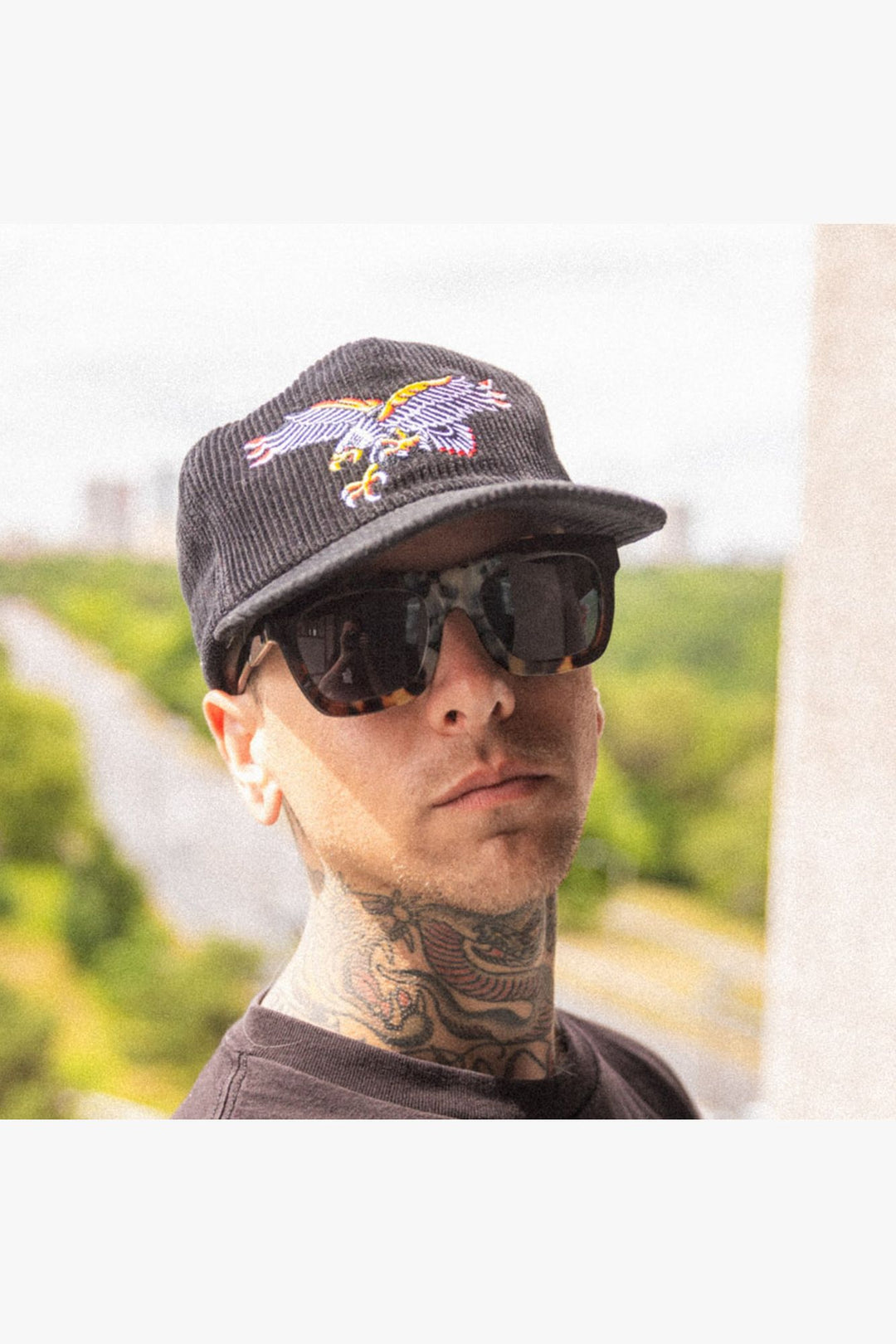 Corduroy Eagle Snapback - Indestructible MFG