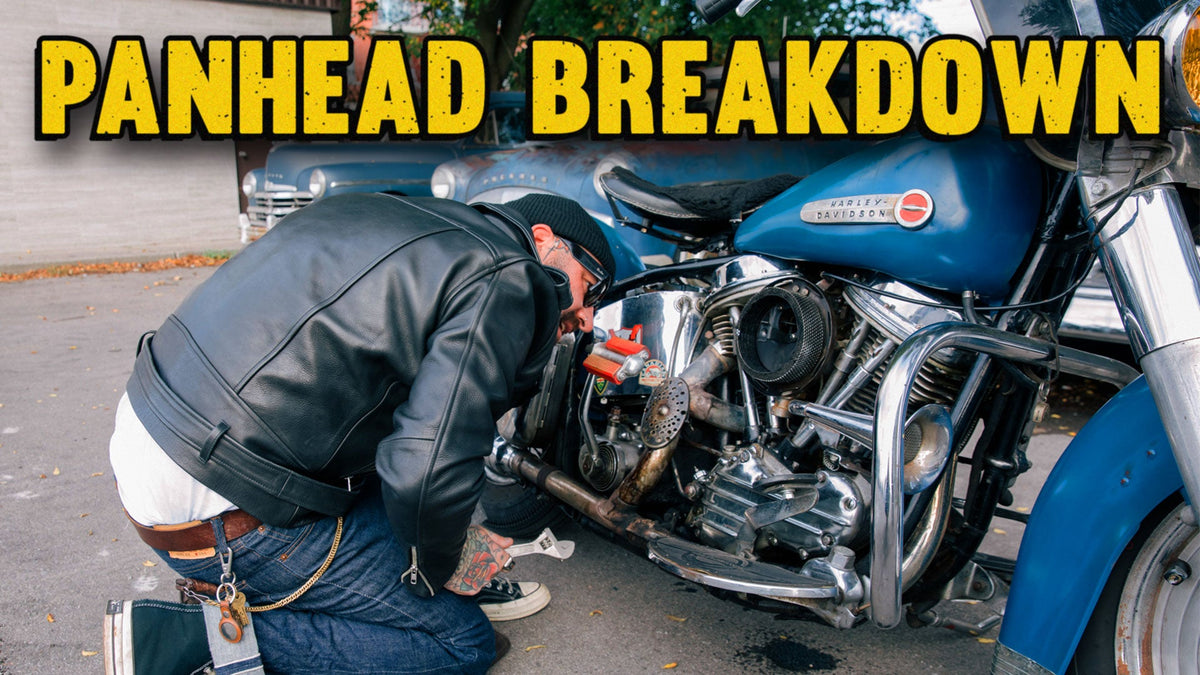 Riding a Panhead in the Perfect Jacket