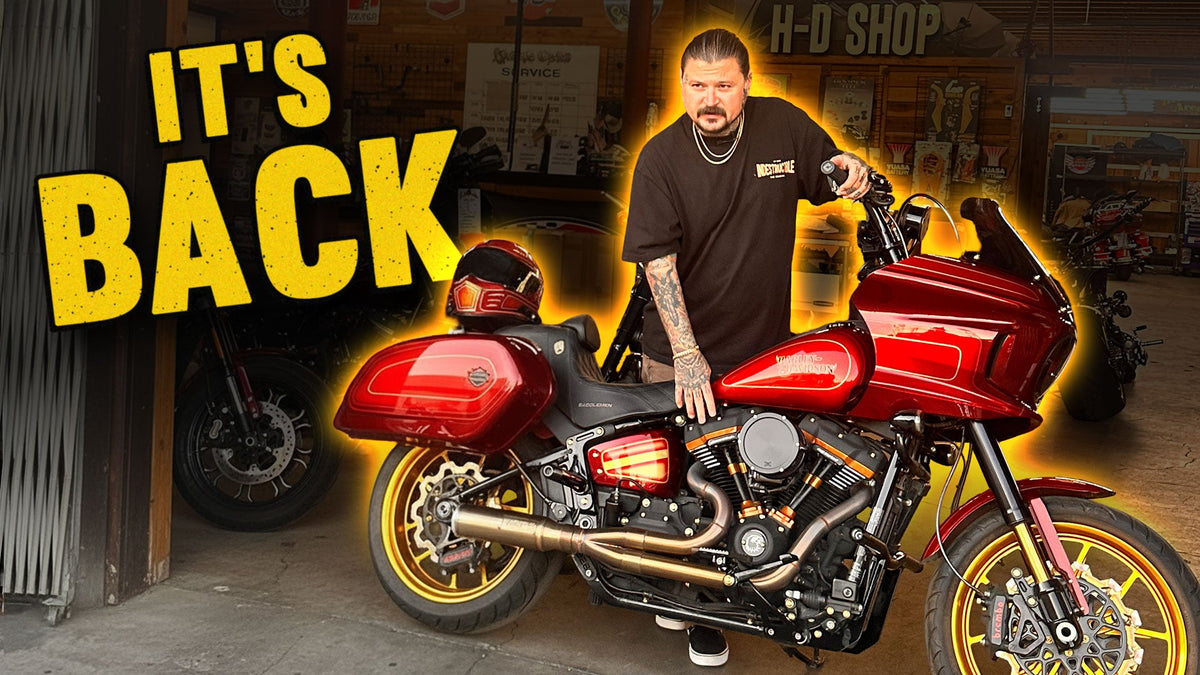 Matt’s Harley Is Back on the Road