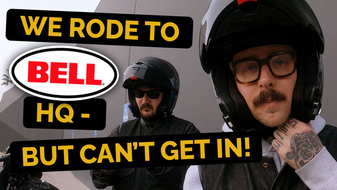 We Rode to Bell Helmets HQ... But Couldn’t Get In!