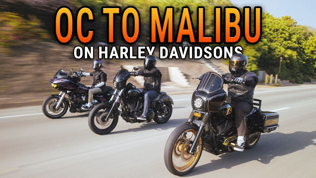 OC to Malibu on Harley Davidson's