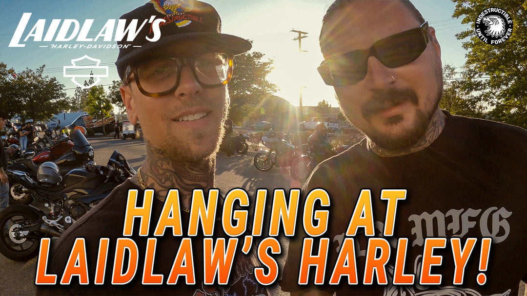 Hanging at Laidlaw's Harley-Davidson - Grand Reopening Party!