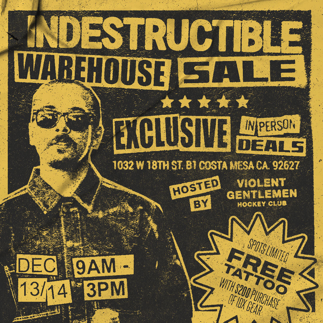 Want a free tattoo? Warehouse sale