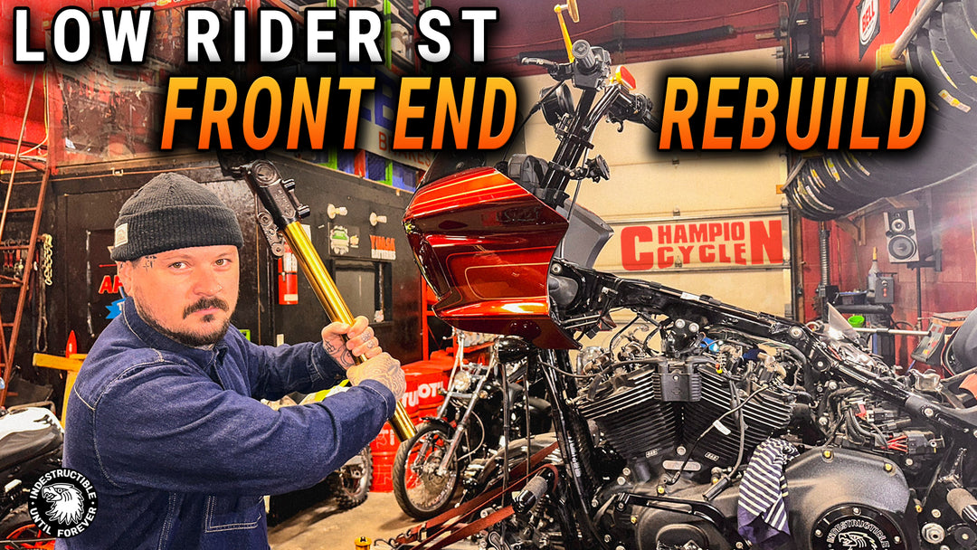 Harley Davidson Low Rider ST Front End Build!