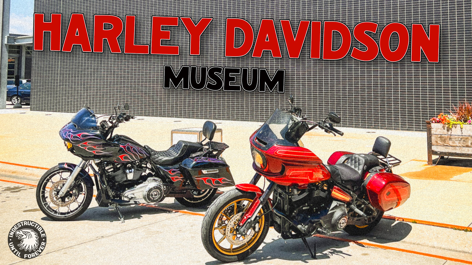We ride to the Harley Davidson Museum | Milwaukee to Detroit