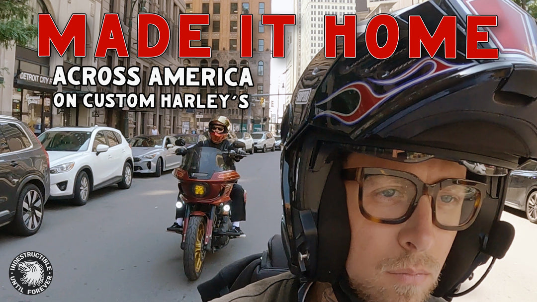 8 DAYS. 2 CUSTOM HARLEY DAVIDSONS | Detroit to Toronto