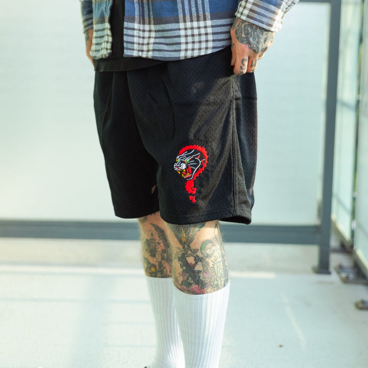 Burning Question Mesh Shorts