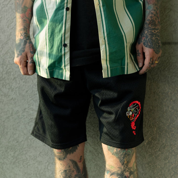 Burning Question Mesh Shorts