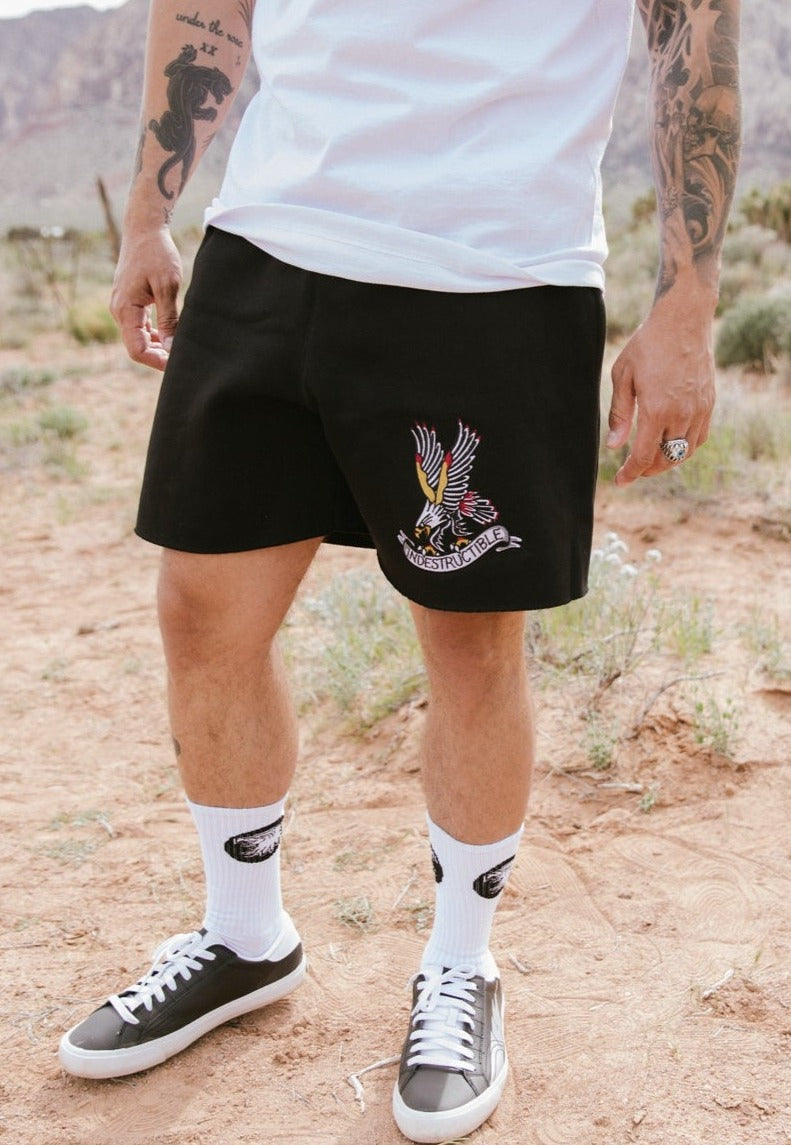 Bird of Prey Fleece Shorts - Indestructible MFG