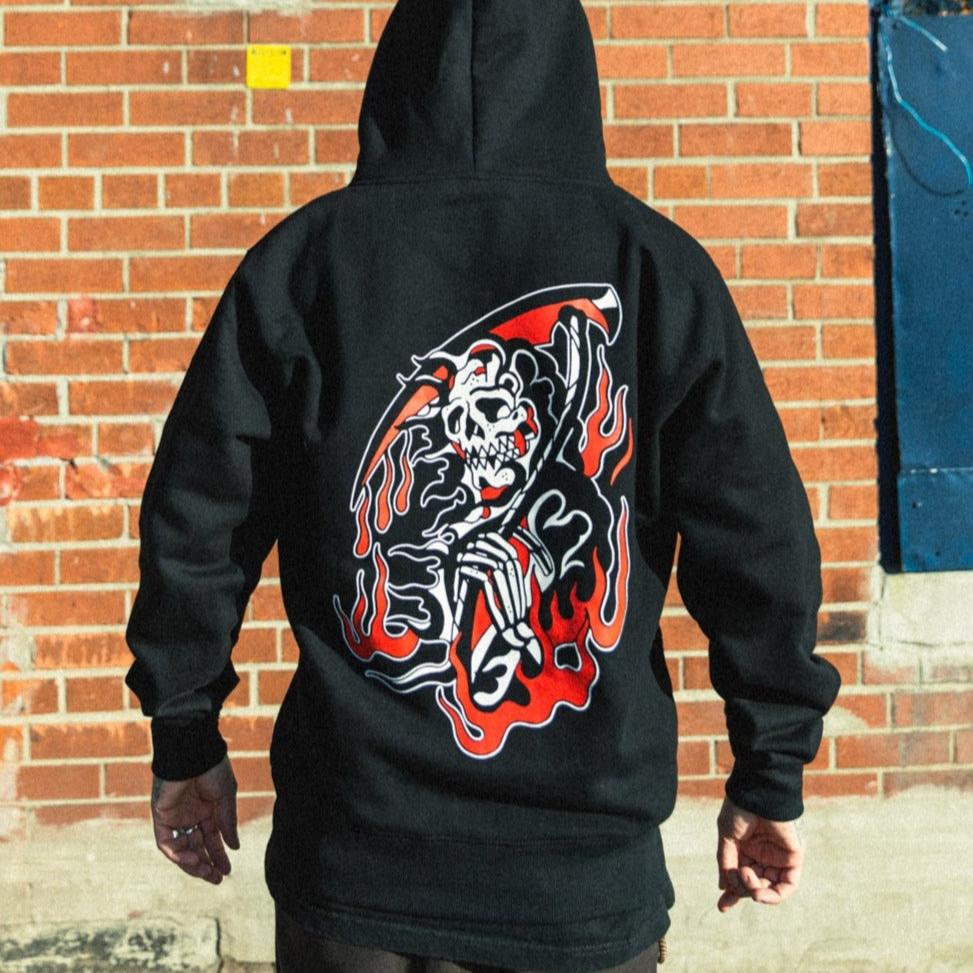 In Flames Hoodie - Indestructible MFG