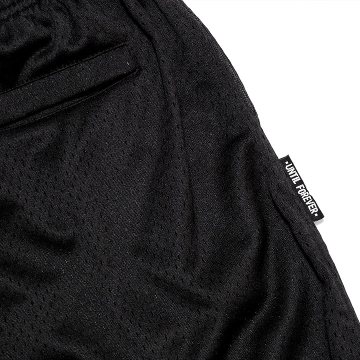 Burning Question Mesh Shorts