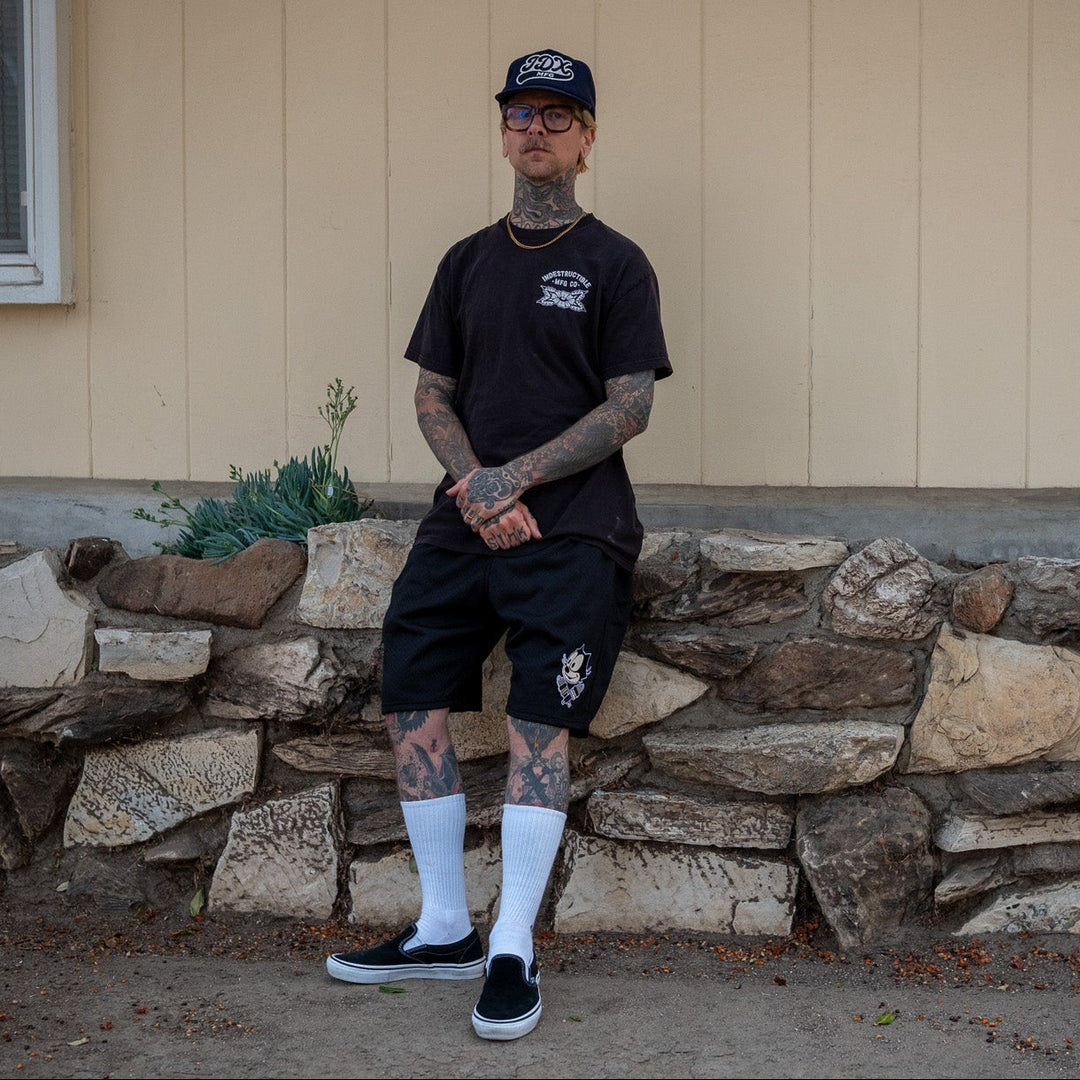 Dependable Mesh Shorts