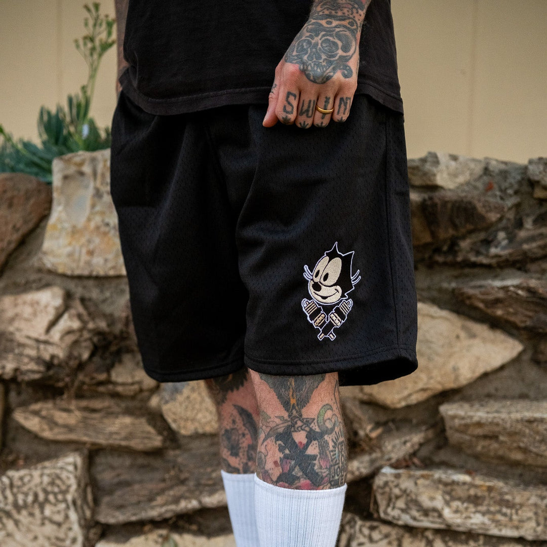 Dependable Mesh Shorts