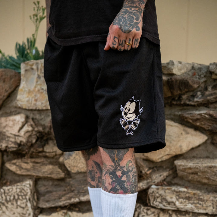 Dependable Mesh Shorts