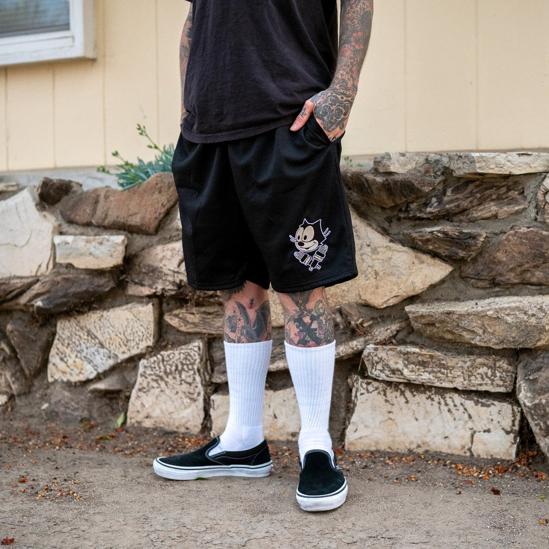 Dependable Mesh Shorts