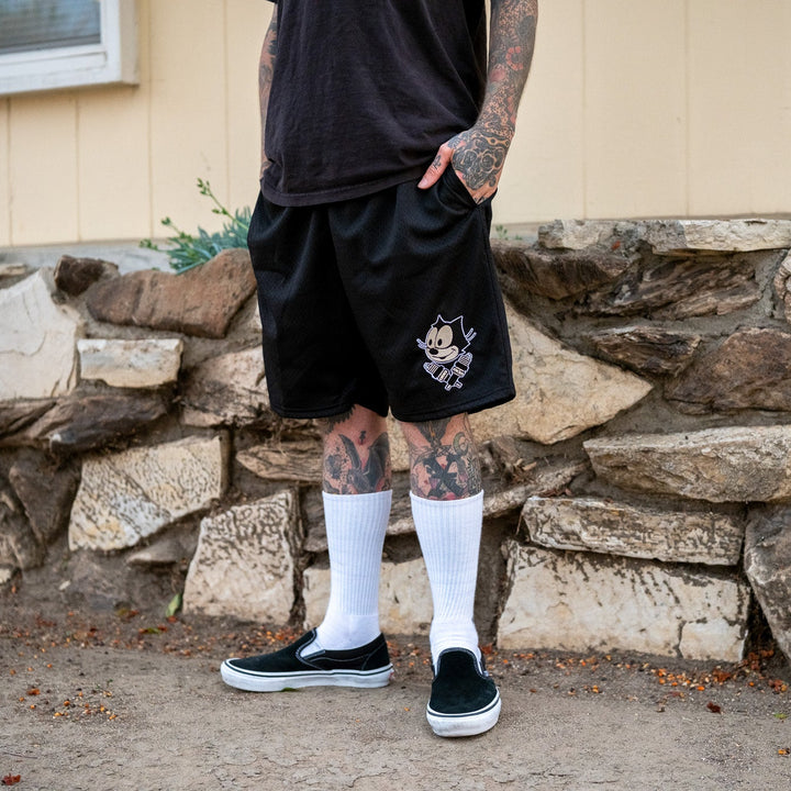 Dependable Mesh Shorts