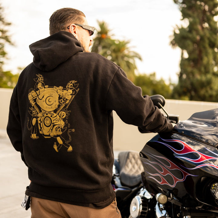 Keep Out The Devils Hoodie - Restock 2-3 Weeks - Indestructible MFG