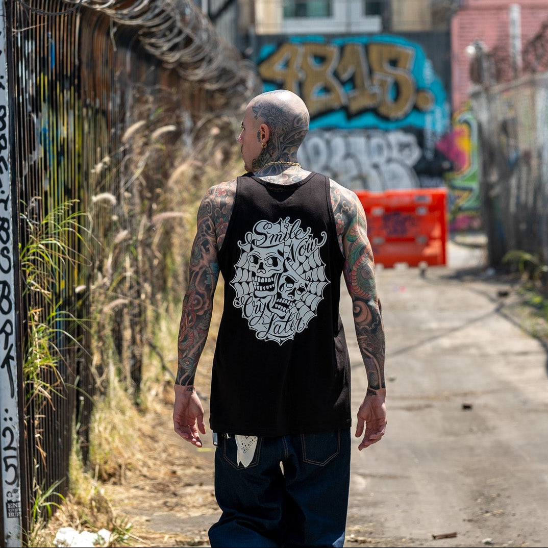 Smile Now Cry Later Tank - Indestructible MFG