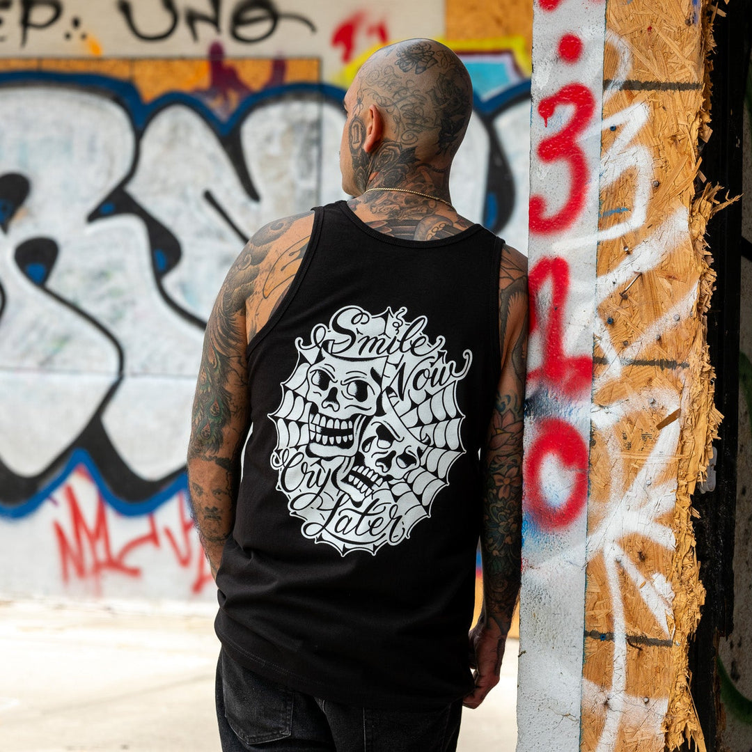 Smile Now Cry Later Tank - Indestructible MFG
