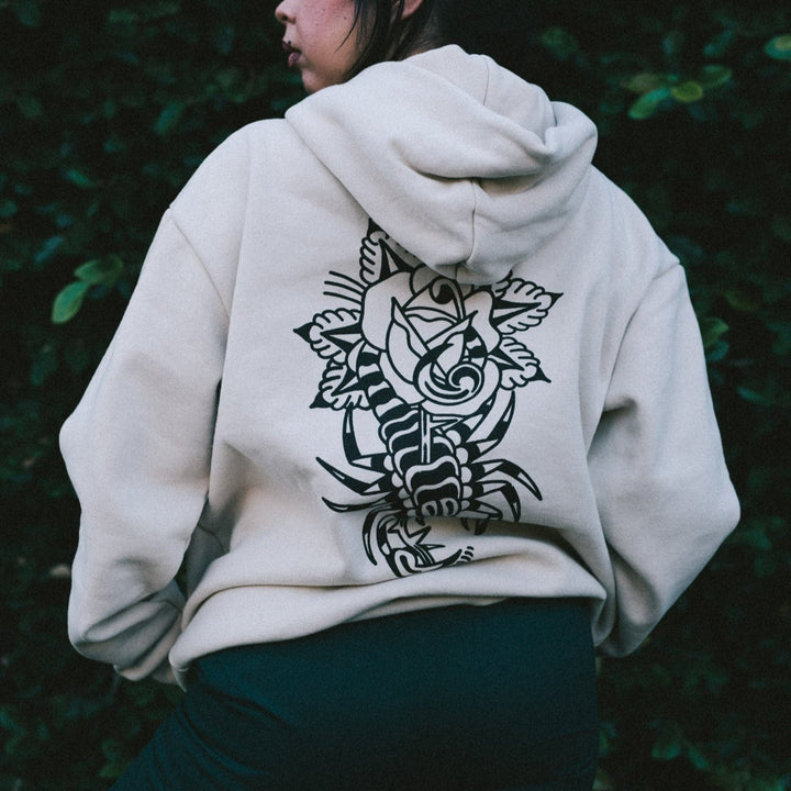 Scorpion Rose Hoodie