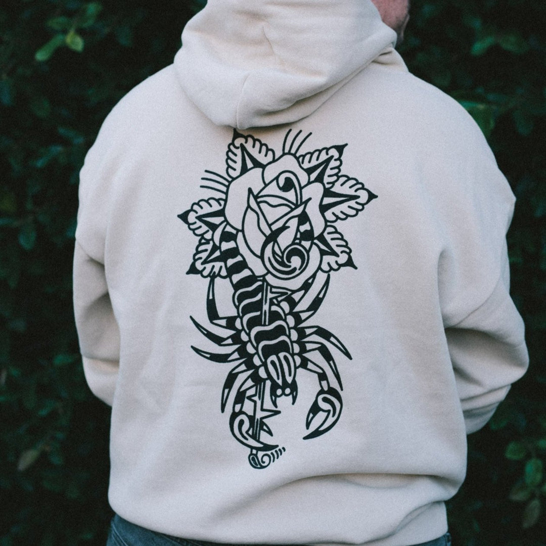 Scorpion Rose Hoodie