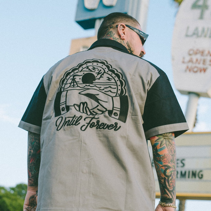 Hands Across The Sea Bowling Shirt