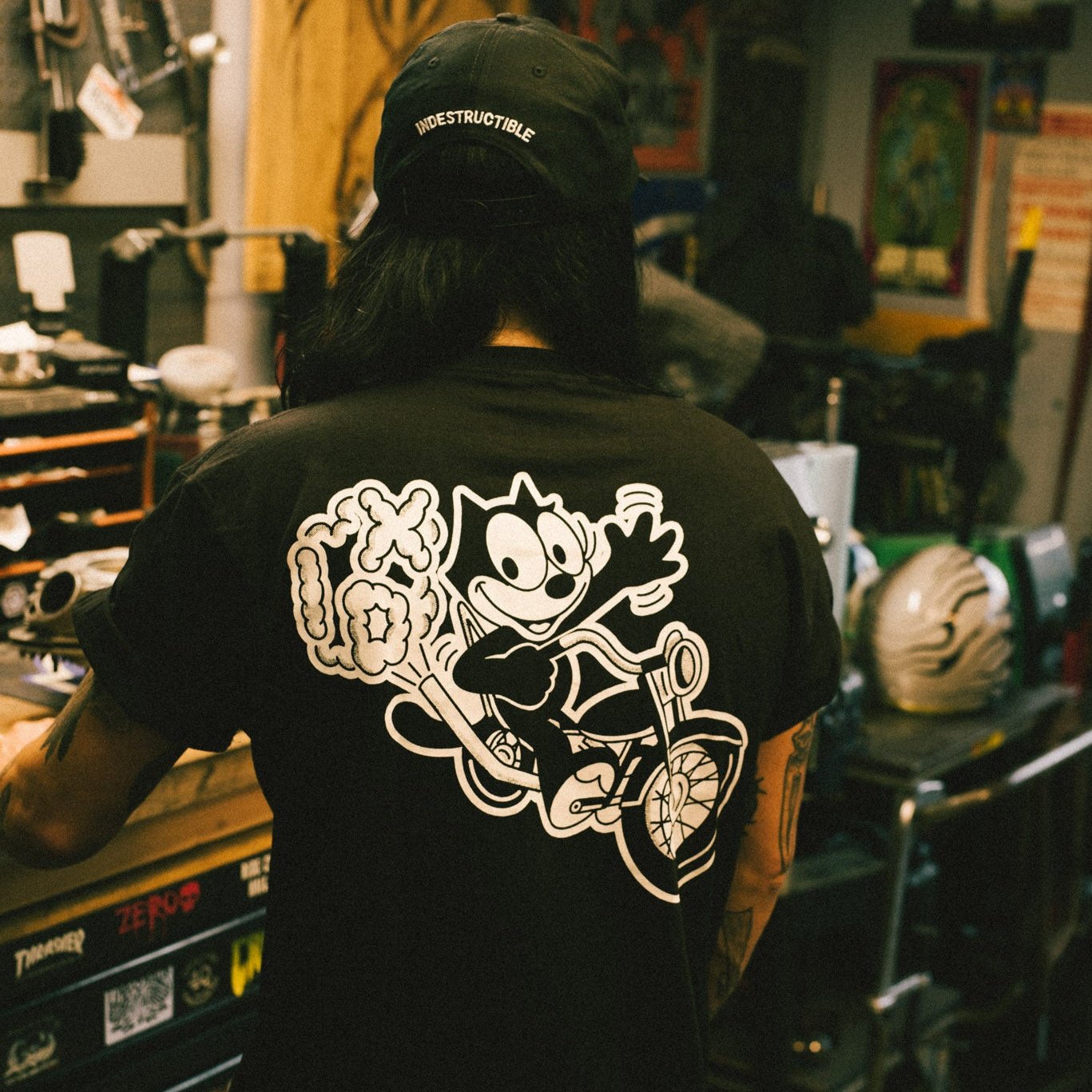 VR × nqrse × HAPPY TEE / BLACK L VR × nqrse × HAPPY TEE / BLACK L VR × nqrse × HAPPY TEE / BLACK L -