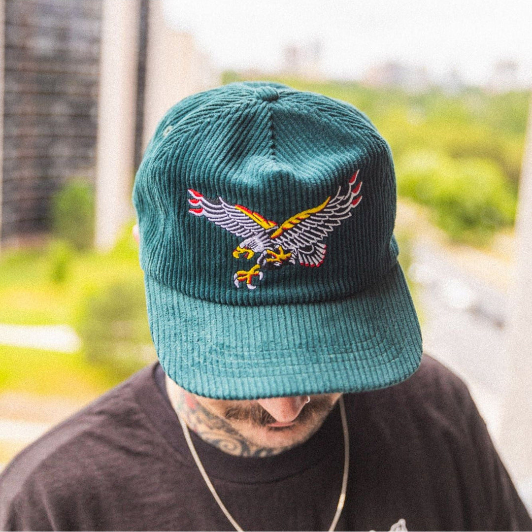 Corduroy Eagle Snapback - Indestructible MFG