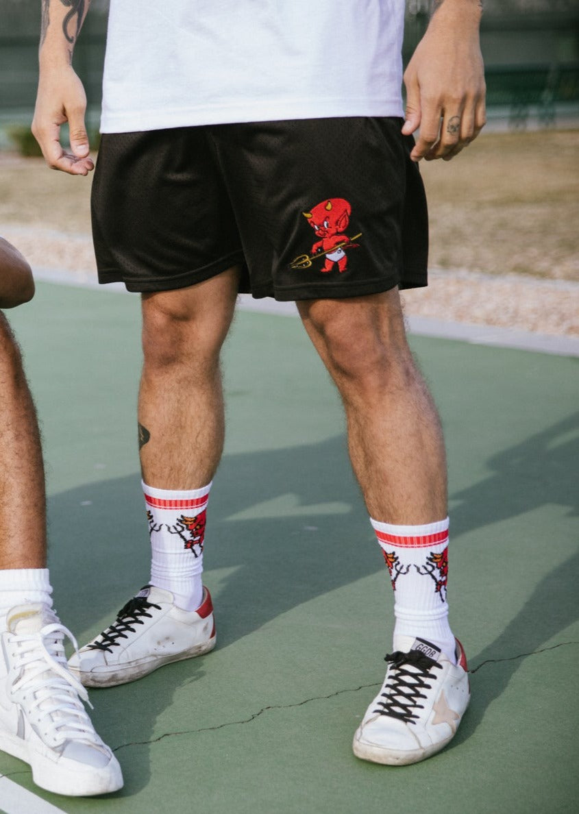 Devil Kids Mesh Shorts - Indestructible MFG