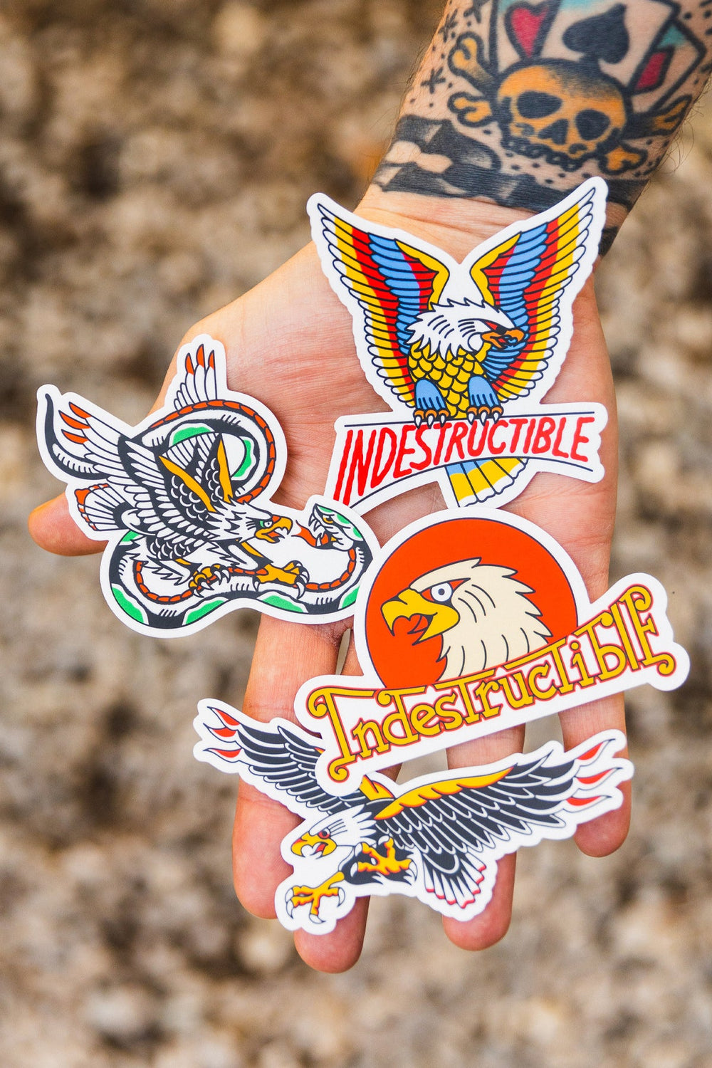 Eagles Sticker Pack - Indestructible MFG