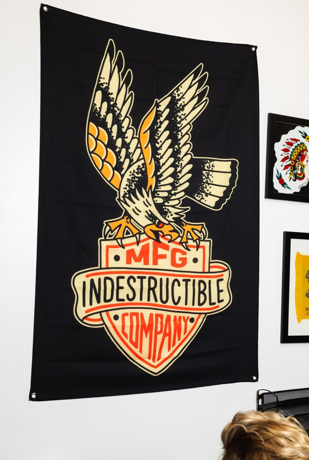 Banner & Shield Flag - Indestructible MFG