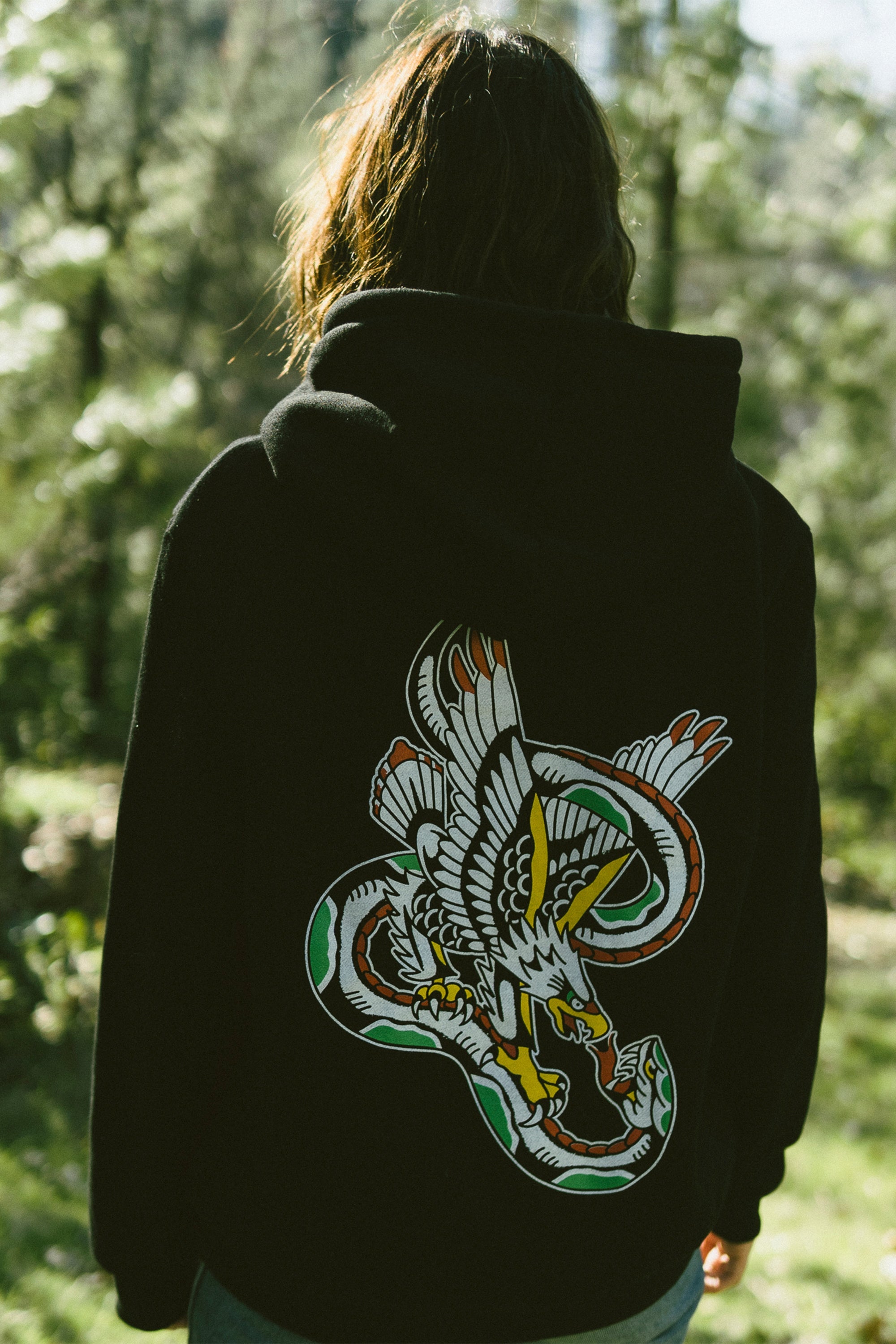 Eagle vs Snake Hoodie - Indestructible MFG